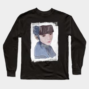 Watercolor Stellar Blade - Original Artwork Long Sleeve T-Shirt